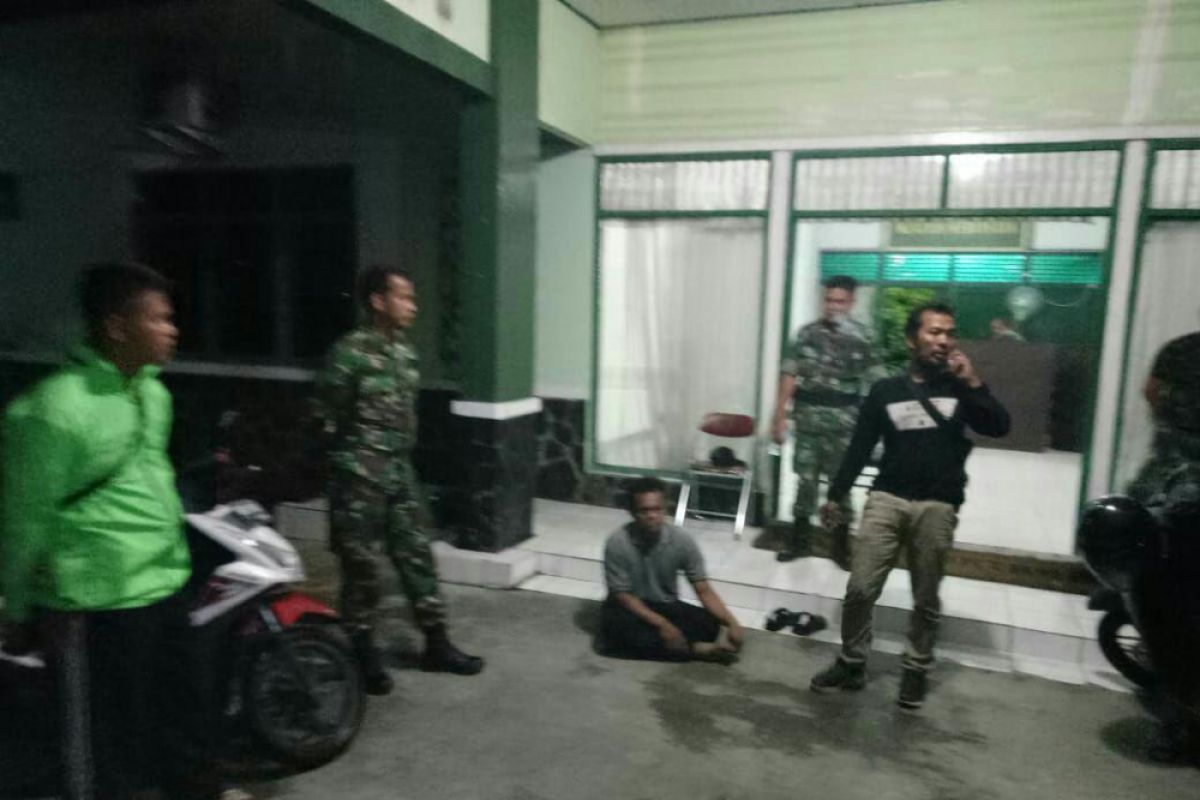 Prajurit Kodam Tanjungpura tangkap pelaku curanmor