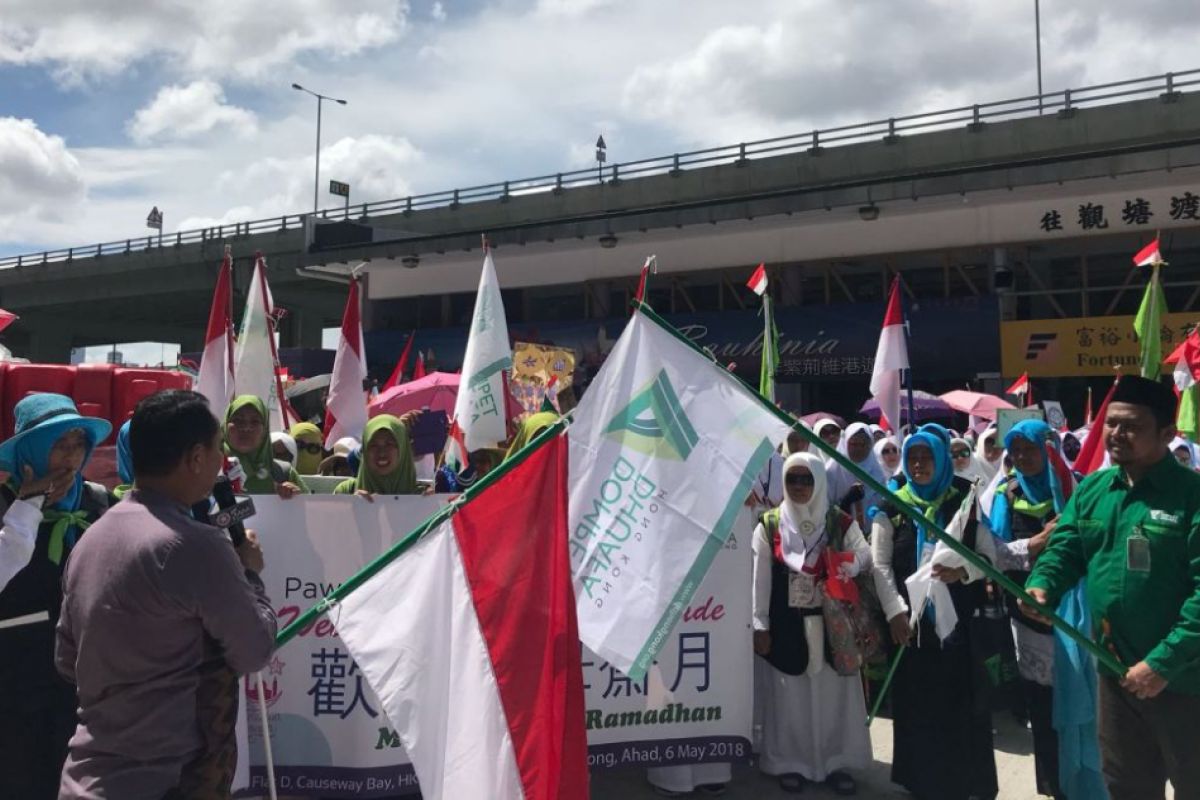 2.000 TKI Kirab Ramadhan di Hong Kong