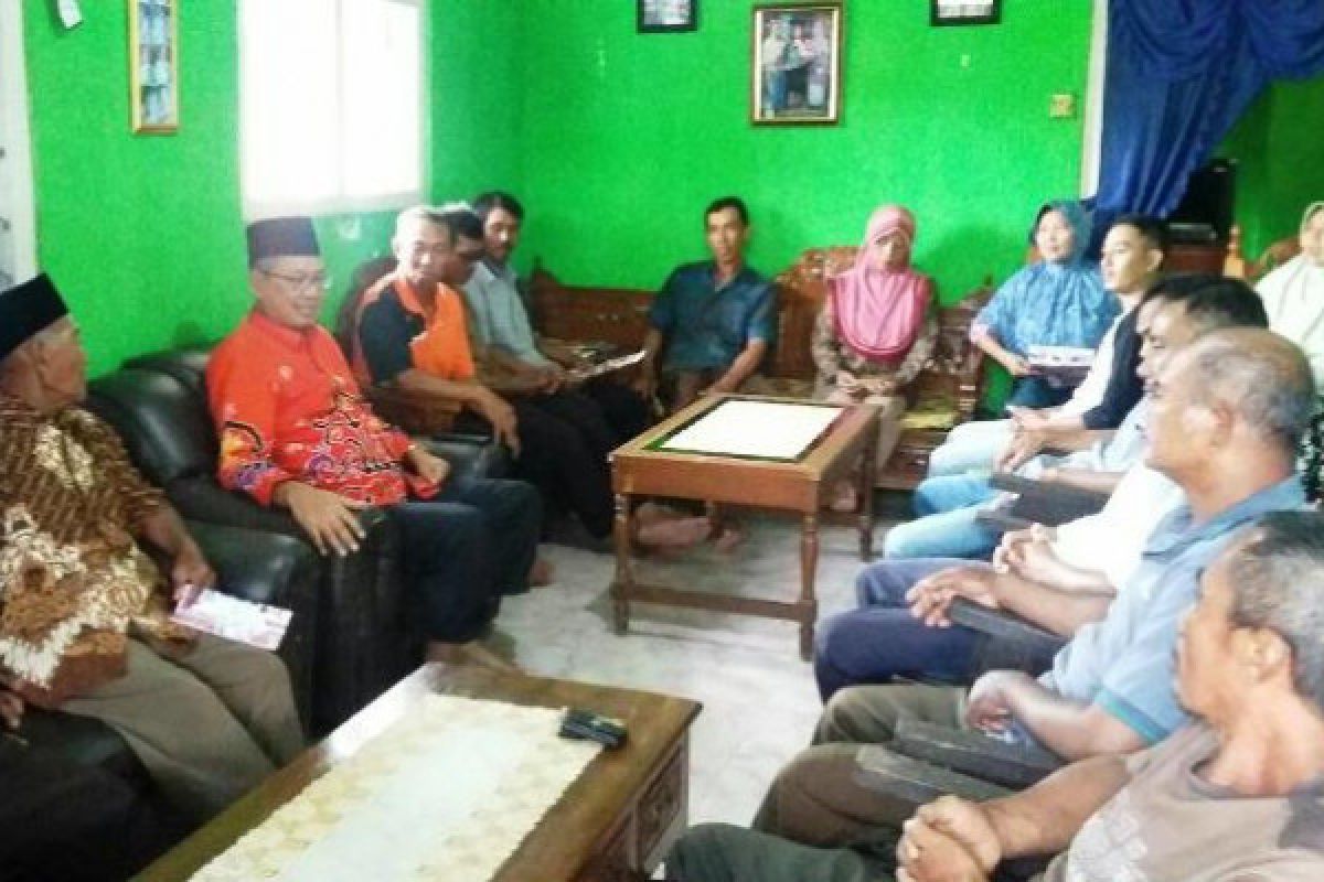 Calon Wagub Lampung Sutono Blusukan ke Pesawaran