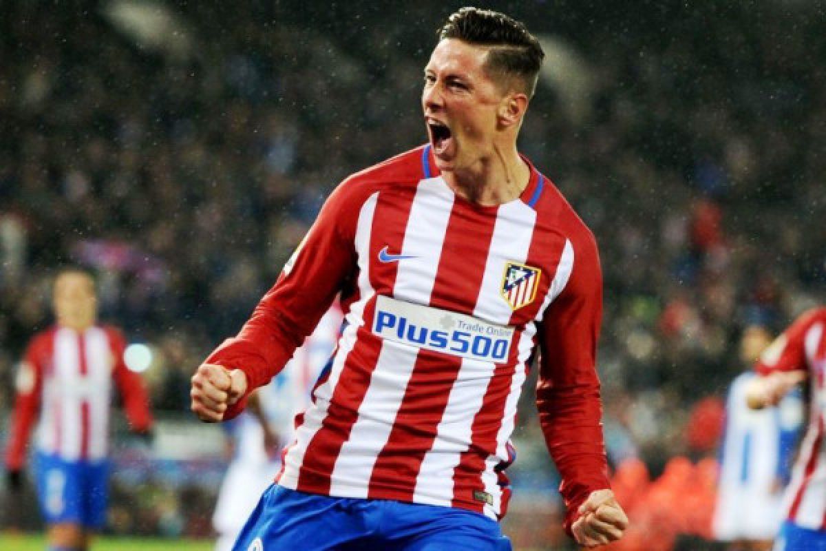 Fernando Torres, penantian lama raih trofi bersama Atletico Madrid