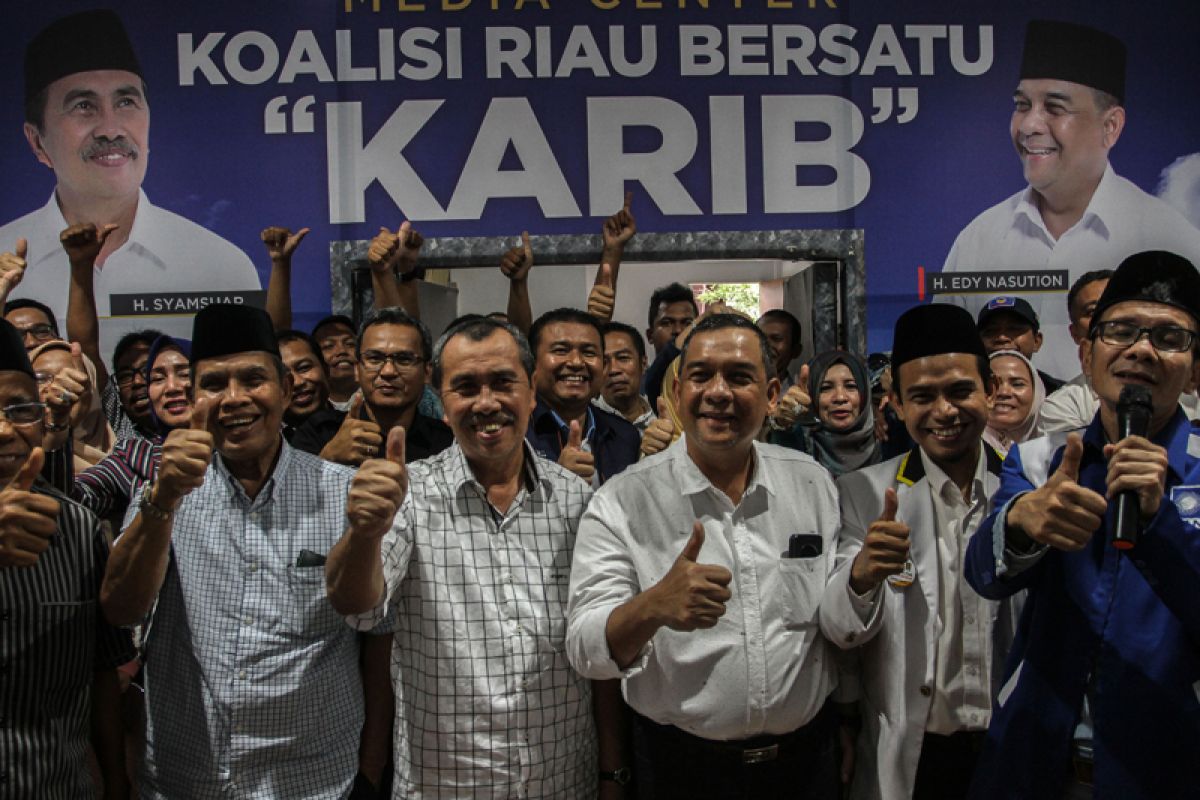 Firdaus selamati Syamsuar - Edy pemenang Pilkada Riau