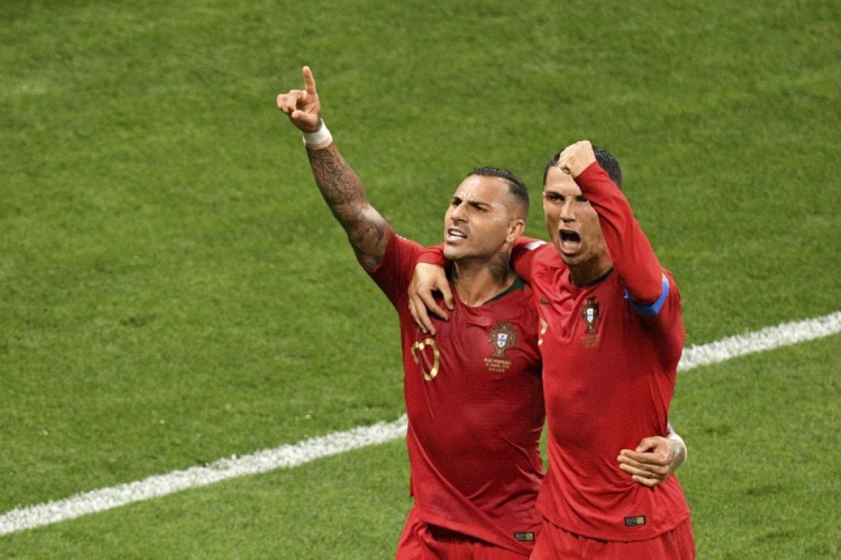 Portugal ungguli Iran berkat gol pengujung babak pertama Quaresma