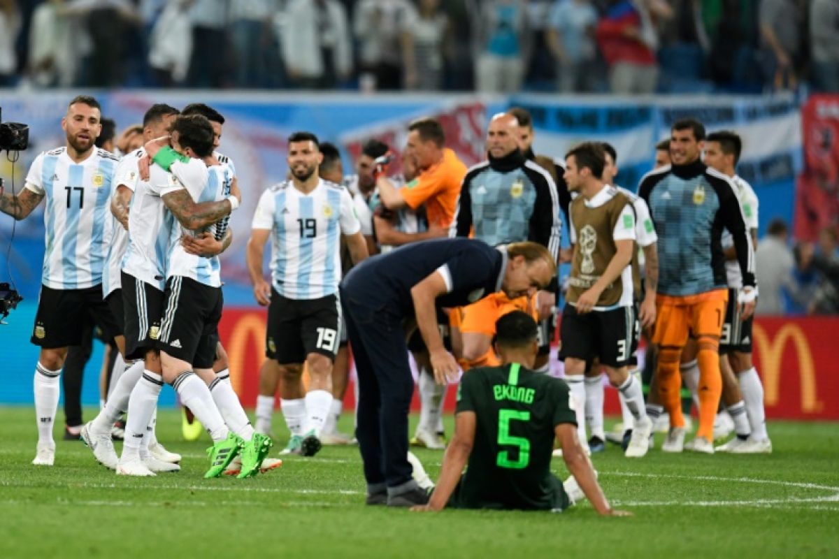 Eratnya pertalian nasib Nigeria, Argentina, Messi dan Rojo
