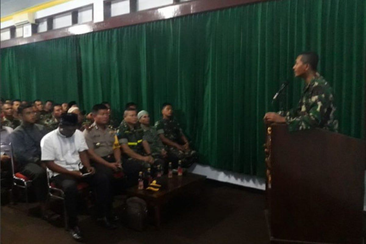 Komandan Kodim Ponorogo Sosialisasi Bahaya Balon Udara