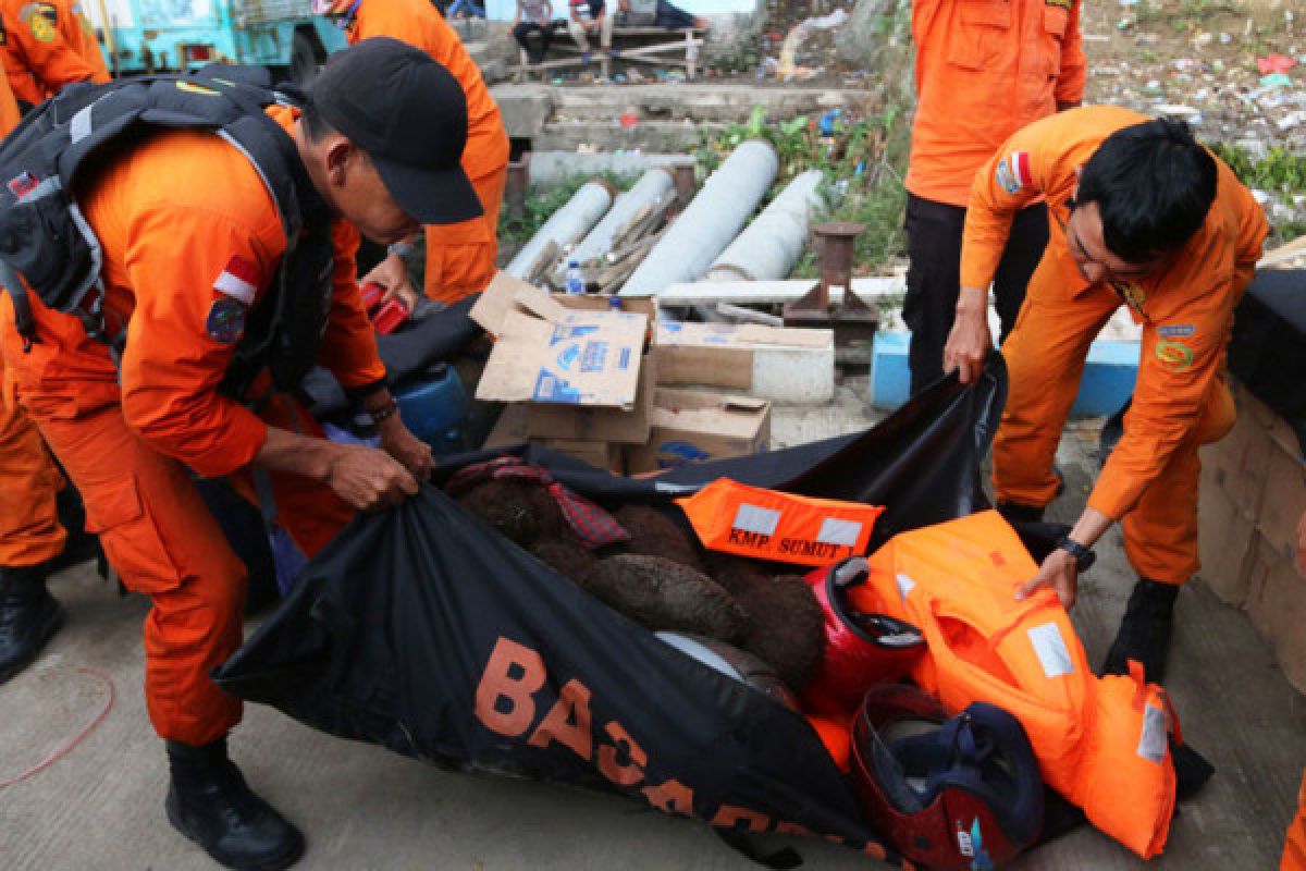 Penumpang KM Sinar Bangun seluruhnya 188 orang, 164 belum ditemukan