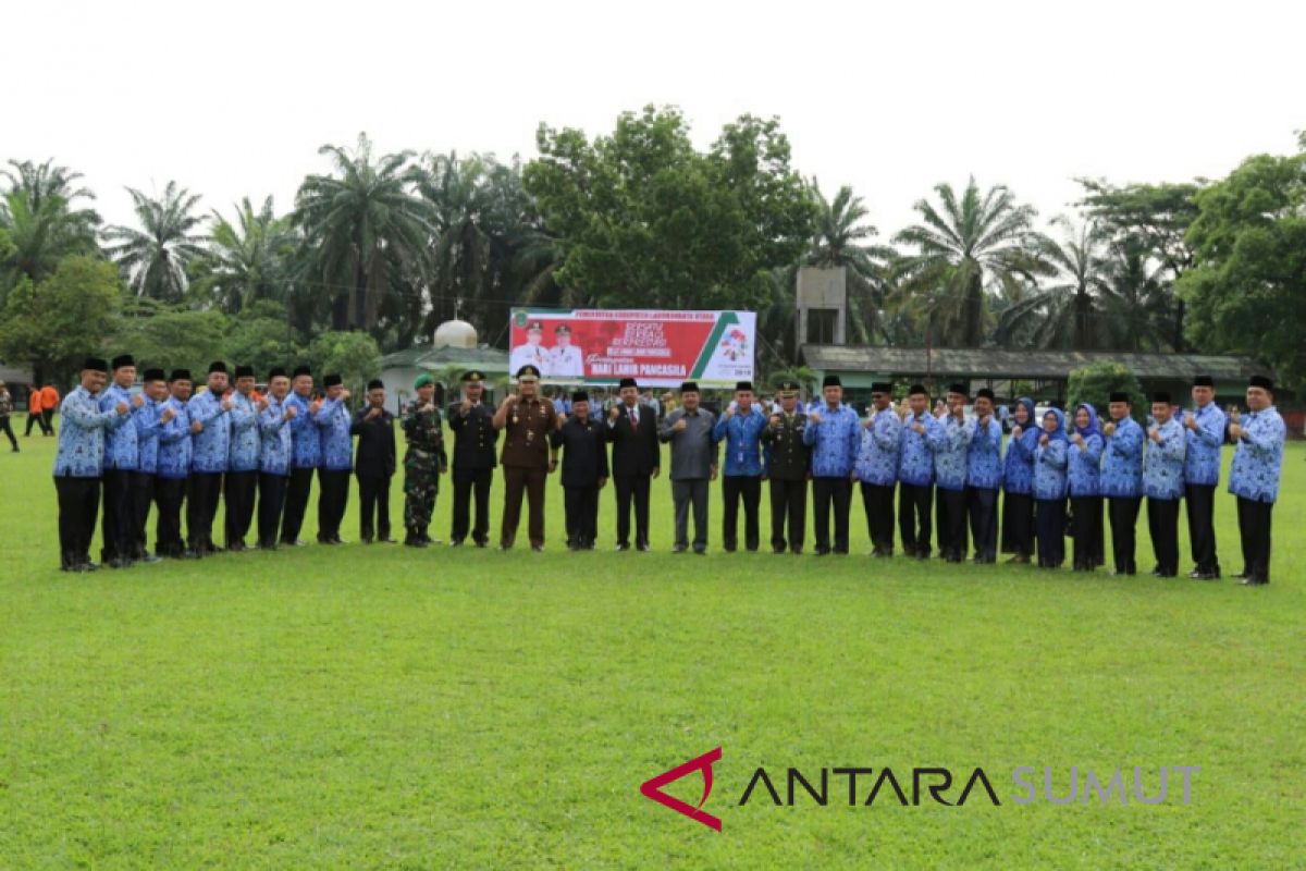 Pemkab Labura peringati hari lahir Pancasila