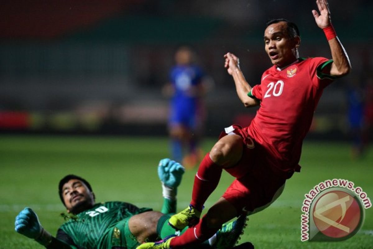 Timnas U-23 Indonesia diimbangi Thailand 0-0