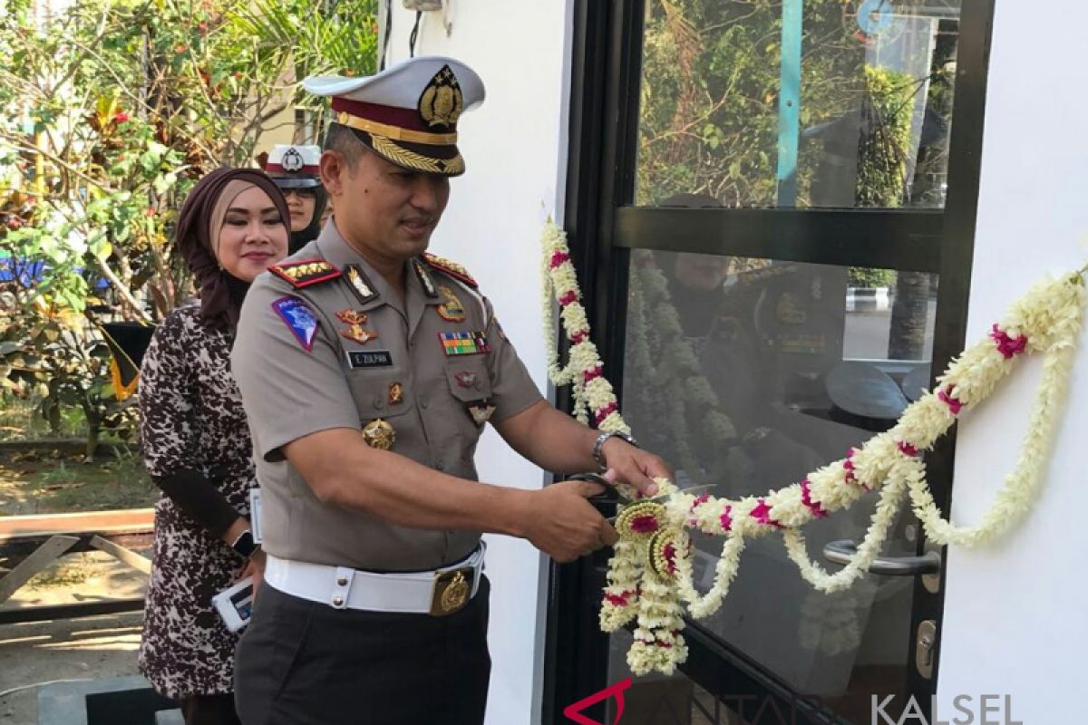 Dirlantas resmikan revitalisasi Pos Lantas 6 Lambung Mangkurat