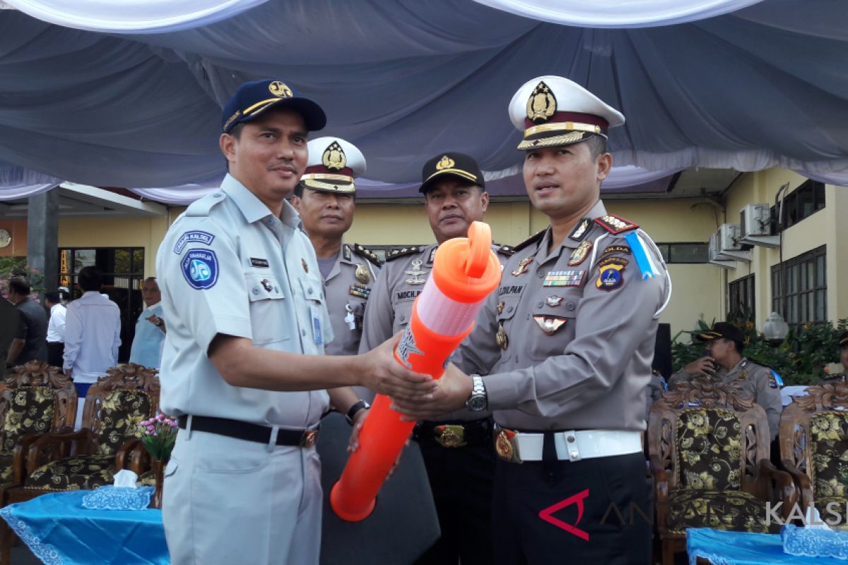 Dukung arus mudik Jasa Raharja berikan 150 traffic cone