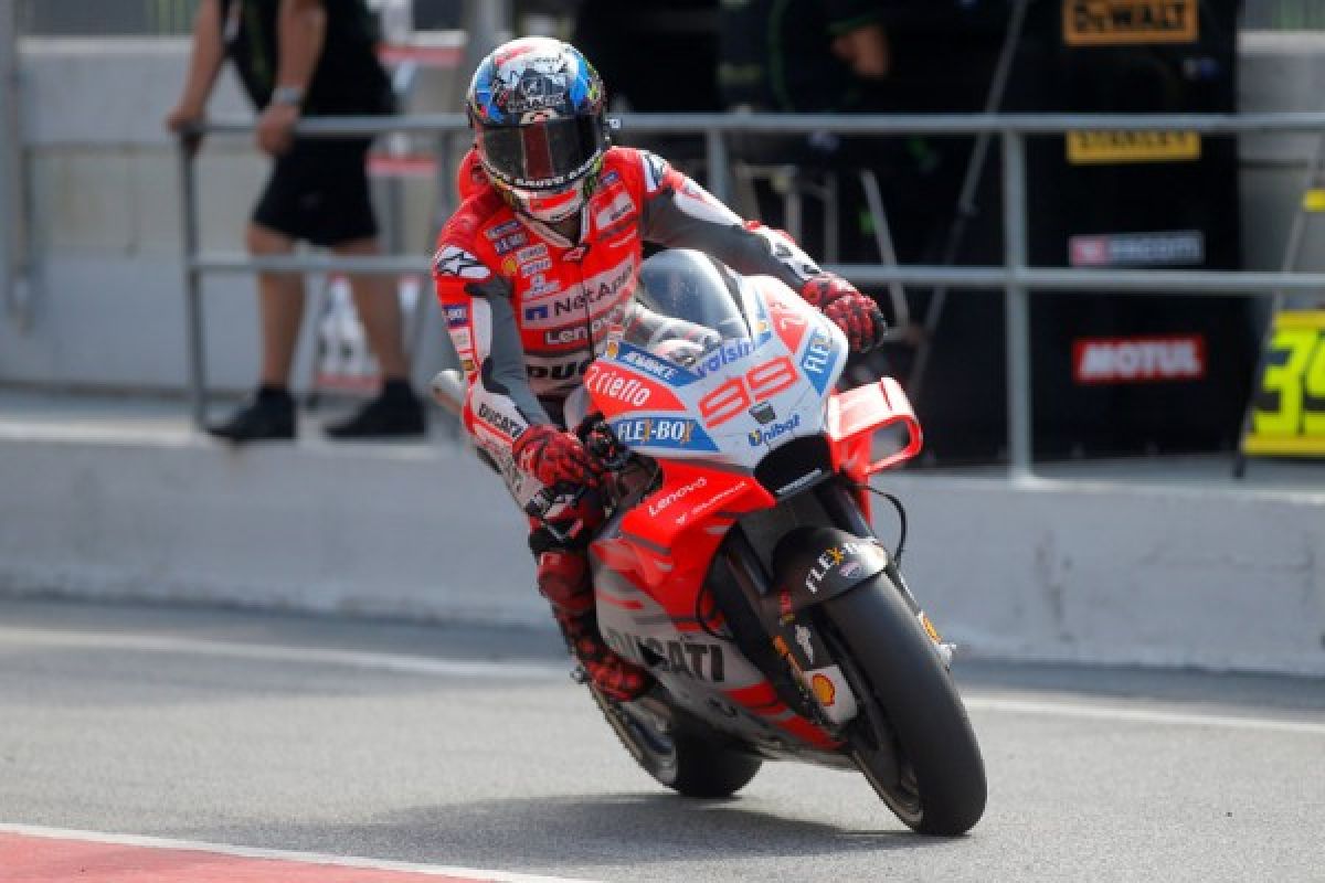 Jorge Lorenzo menangi MotoGP Austria