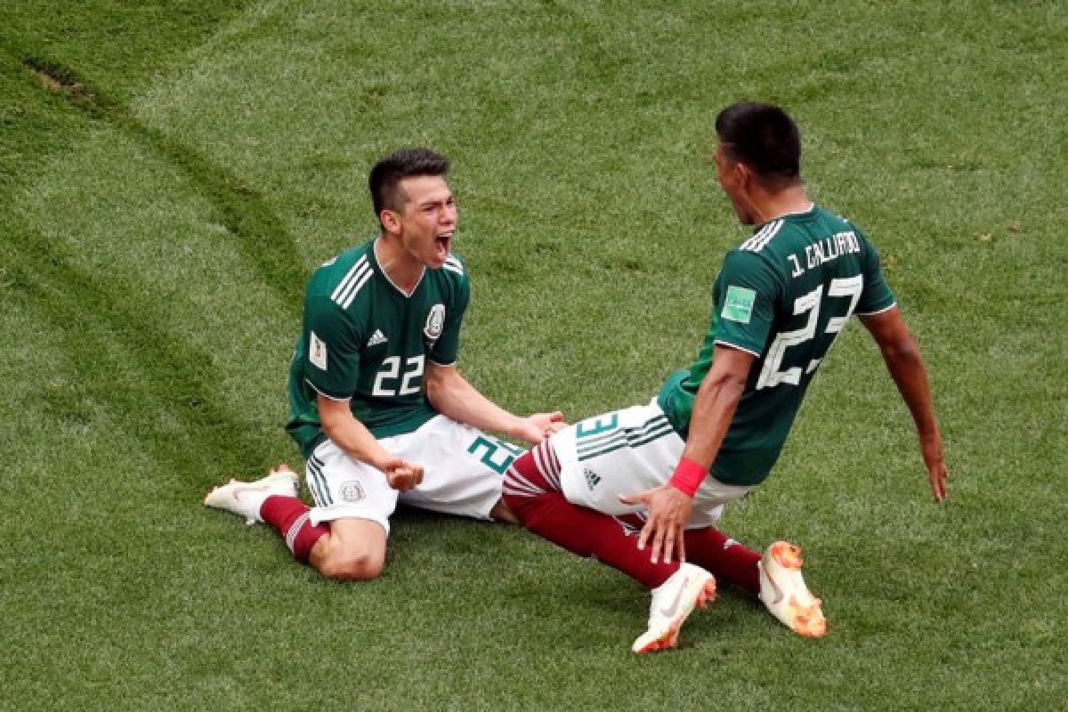 Meksiko memimpin 1-0 atas Korsel berkat gol penalti