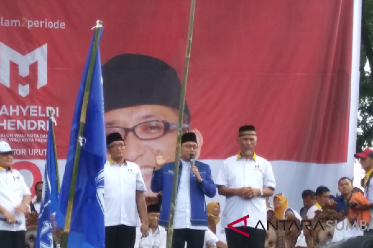 Zulkifli Hasan pilih hadiri kampanye Mahyeldi-Hendri (video)