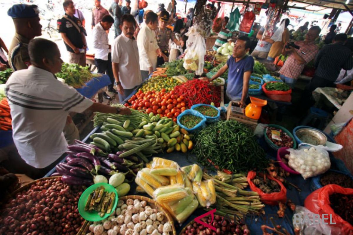 Pemkab Bangka Tengah gelar pasar sembako murah