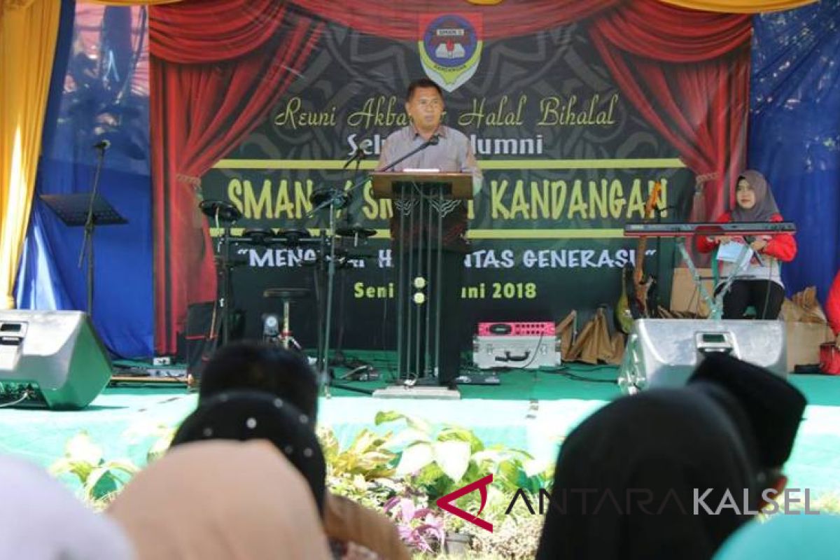 SMAN 1 Kandangan gelar reuni akbar dan halal bihalal