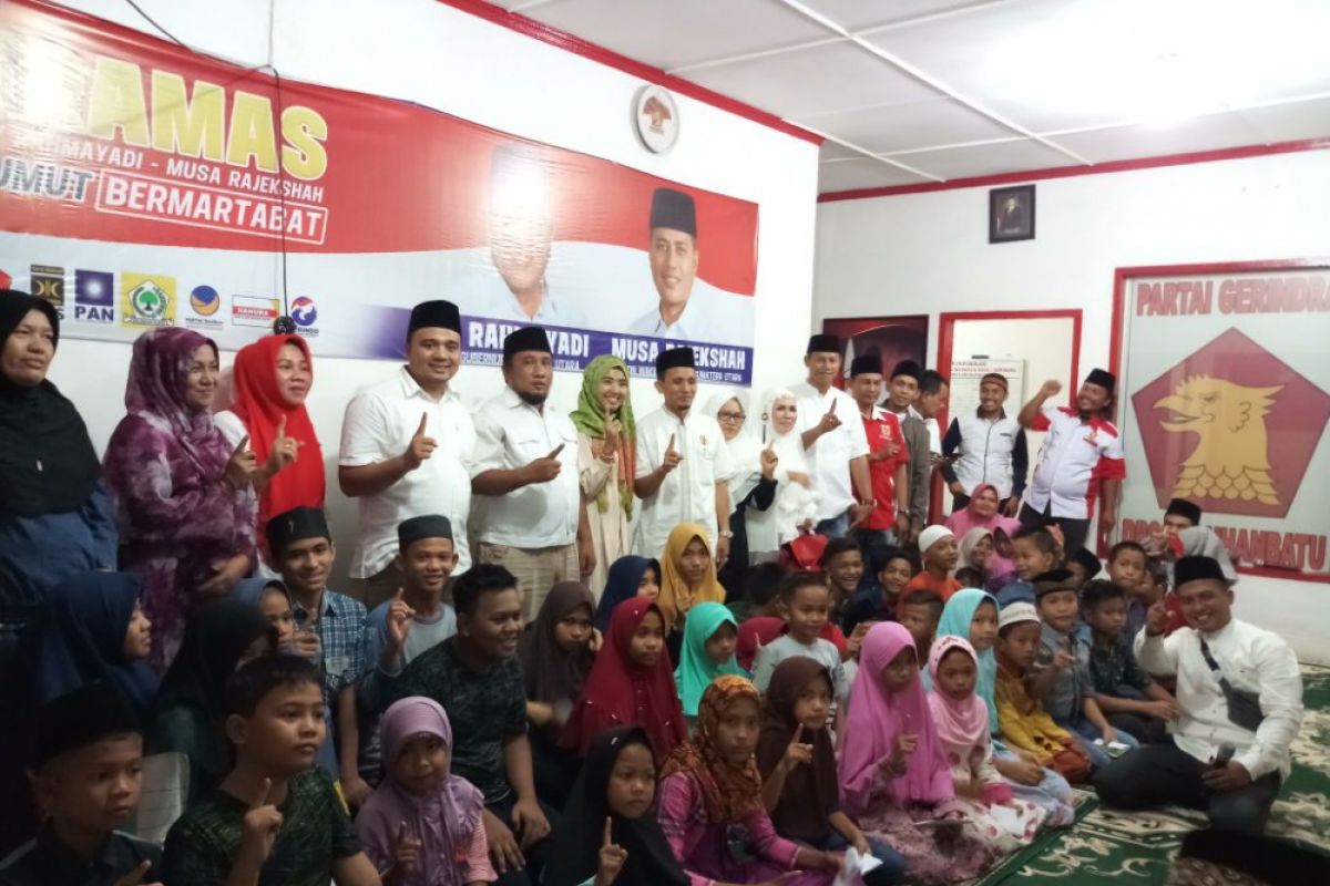 DPC Gerindra Labuhanbatu peduli sosial masyarakat