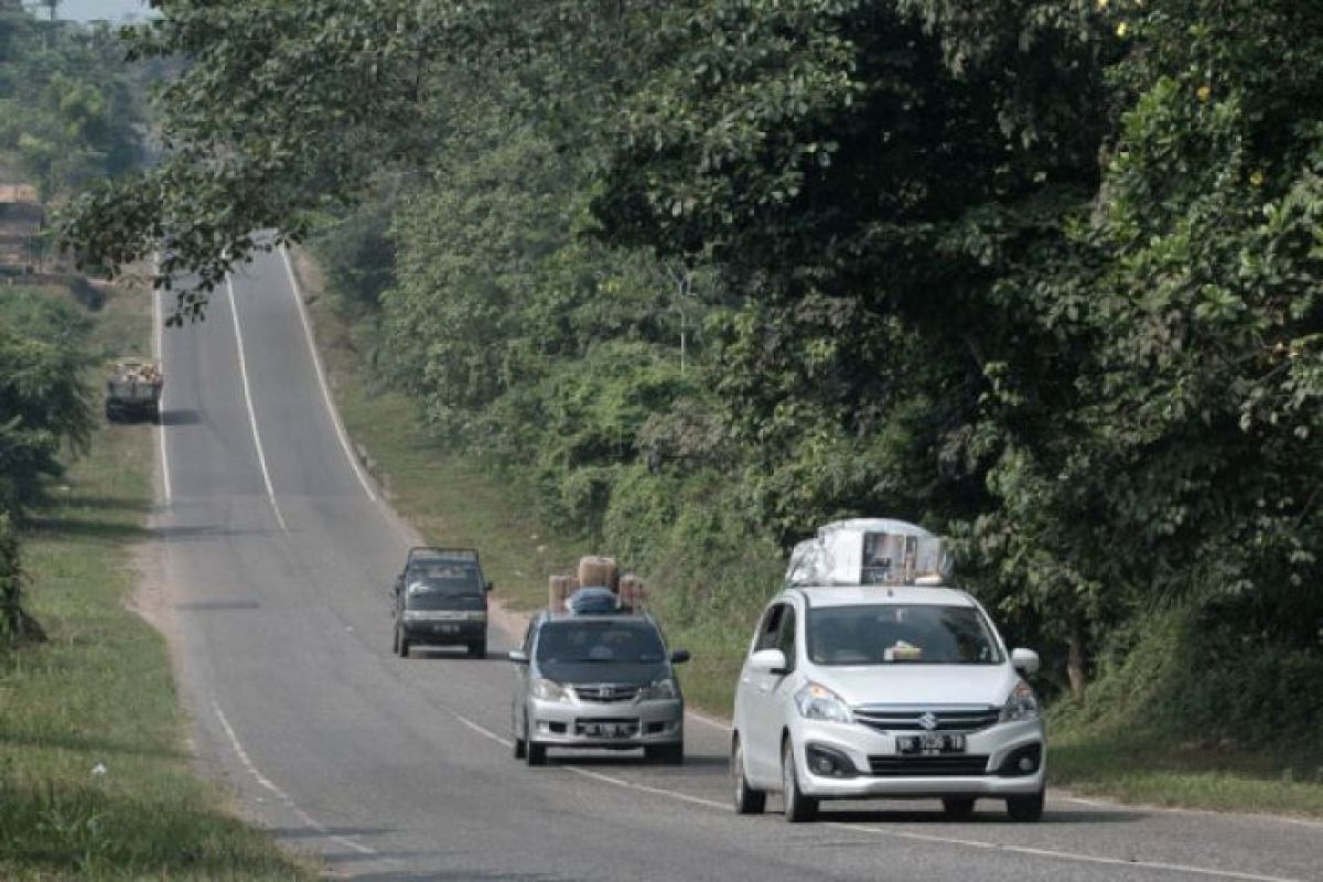 Arus mudik lintas timur sumatera