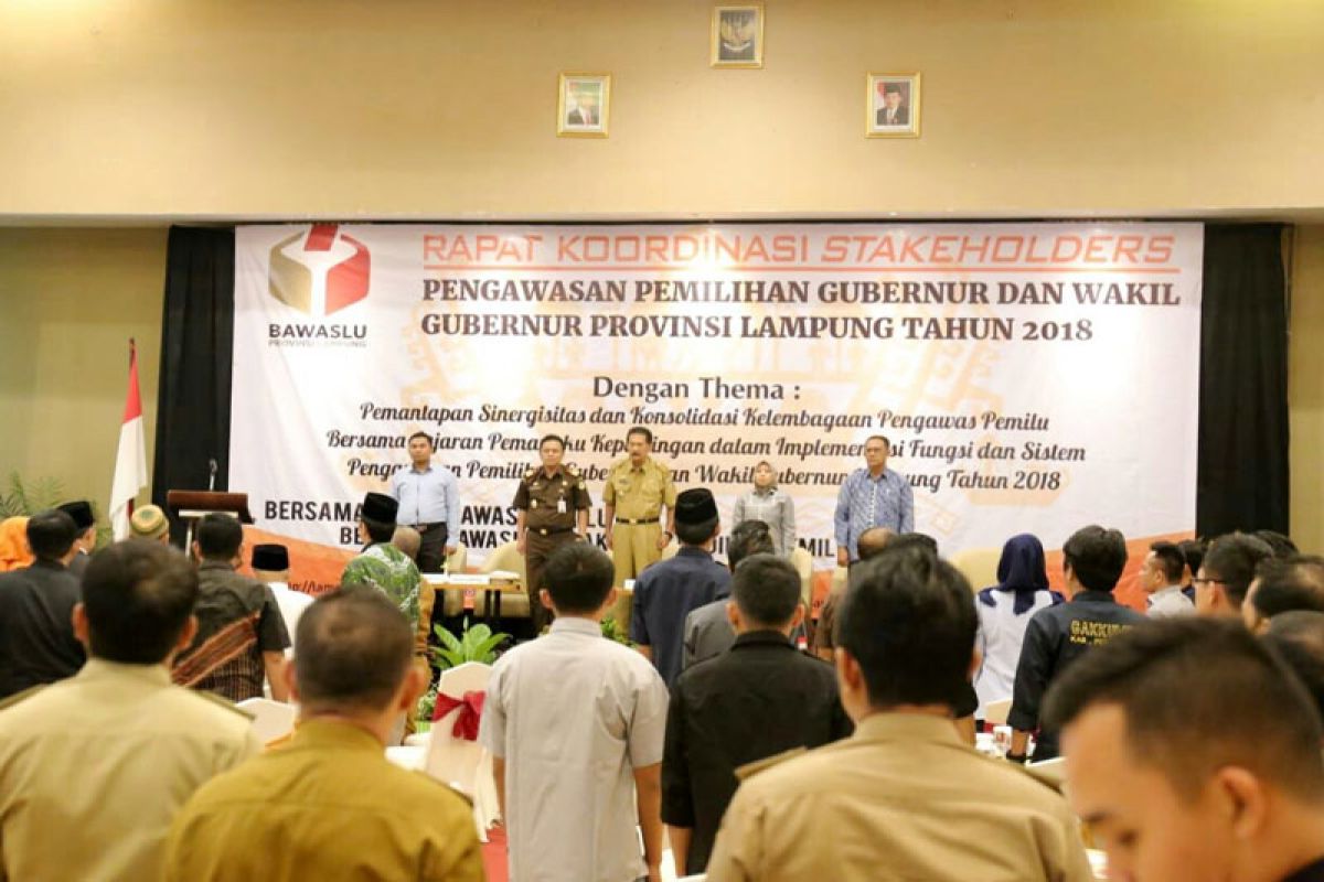 Pemprov Lampung Harapkan Bawaslu Tingkatkan Profesionalitas Cegah  Pelanggaran