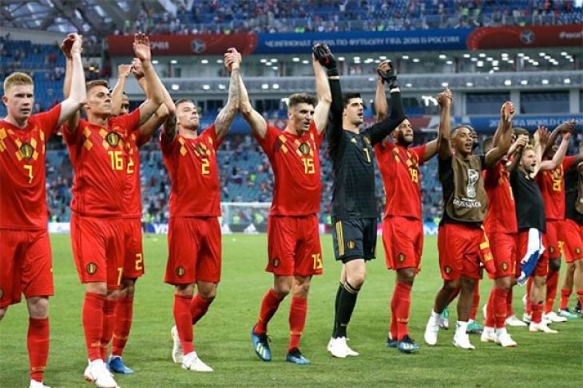 Piala Dunia - Belgia melibas Timnas Tunisia 5-2