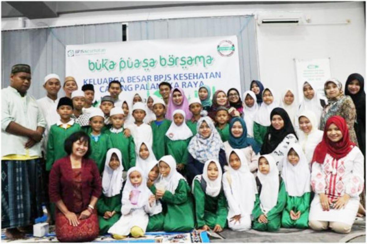 BPJS Kesehatan Palangka Raya berbuka bersama anak yatim