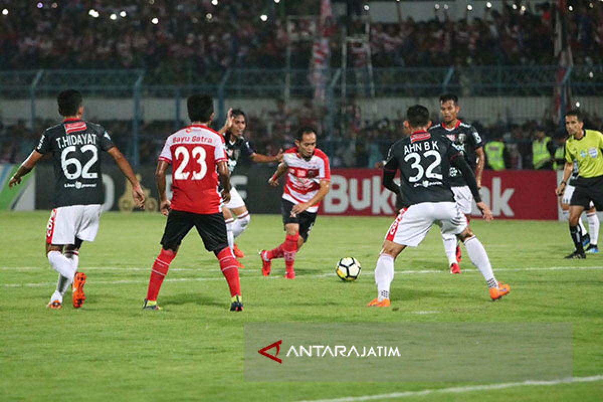 Bali United Tahan Imbang Madura United 2-2