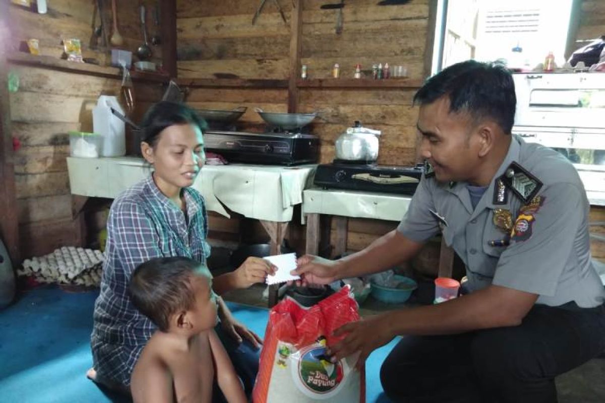 Bripka Toni sisihkan gaji untuk santuni anak yatim