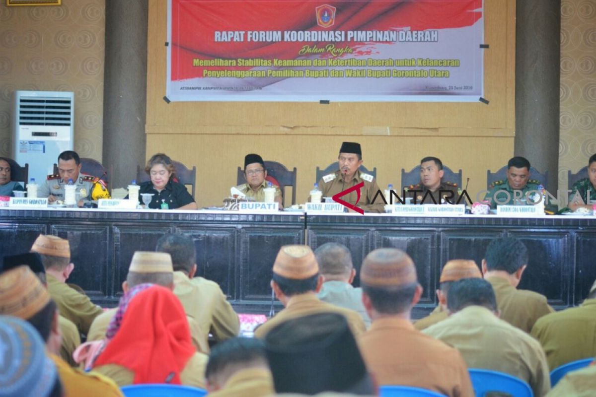 Bupati Gorontalo Utara Harap Aparatur Konsisten Jaga Netralitas
