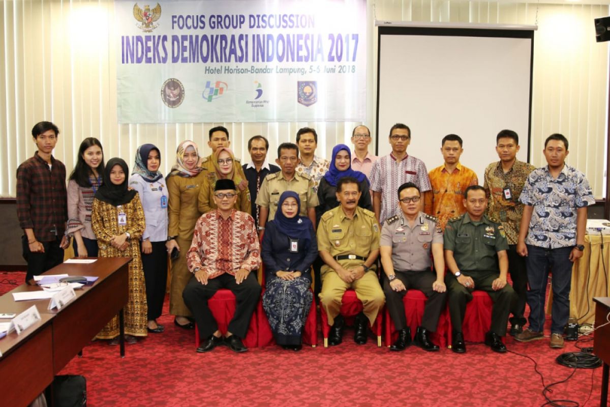 Pemprov Lampung Menyusun Indeks Demokrasi Indonesia