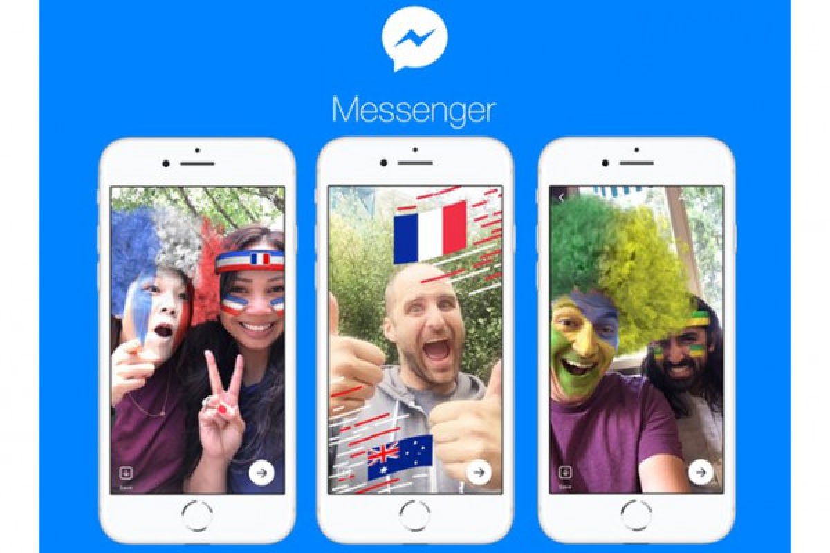 Facebook Messenger tambah fitur bertema Piala Dunia