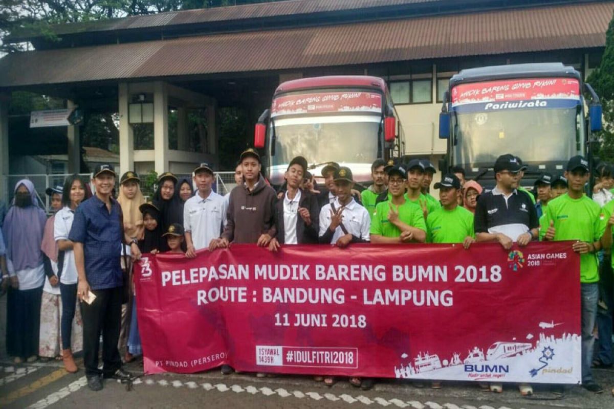 IKLB Jawa Barat Melepas 'Mudik Gratis' Ke Lampung