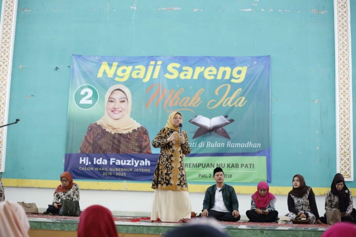 Ida Fauziyah janjikan bantuan ponpes tanpa proposal