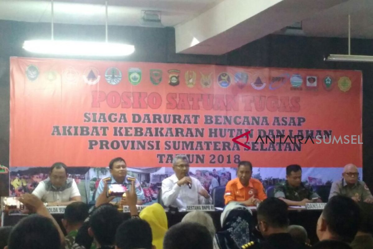 BPBD Sumsel tingkatkan pemantauan daerah rawan Karhutla