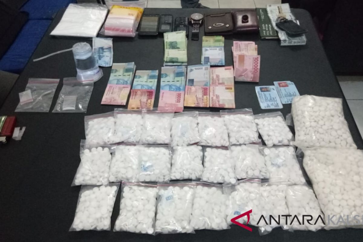 South Kalimantan drug police seize 577,88 gram sabu-sabu from Yu network