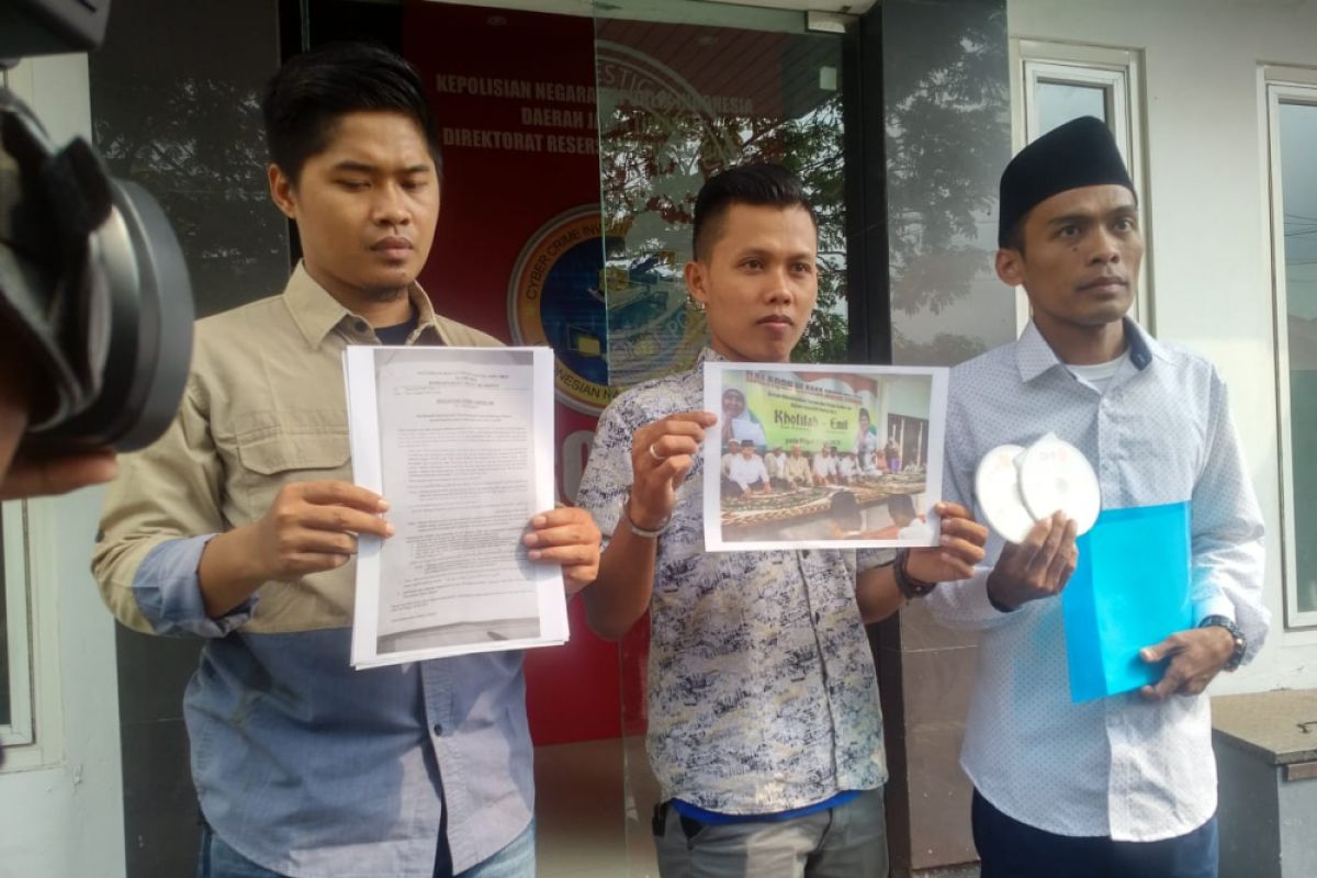 JAMPI Jatim Datangi Polda Laporkan KH Asep Chalim