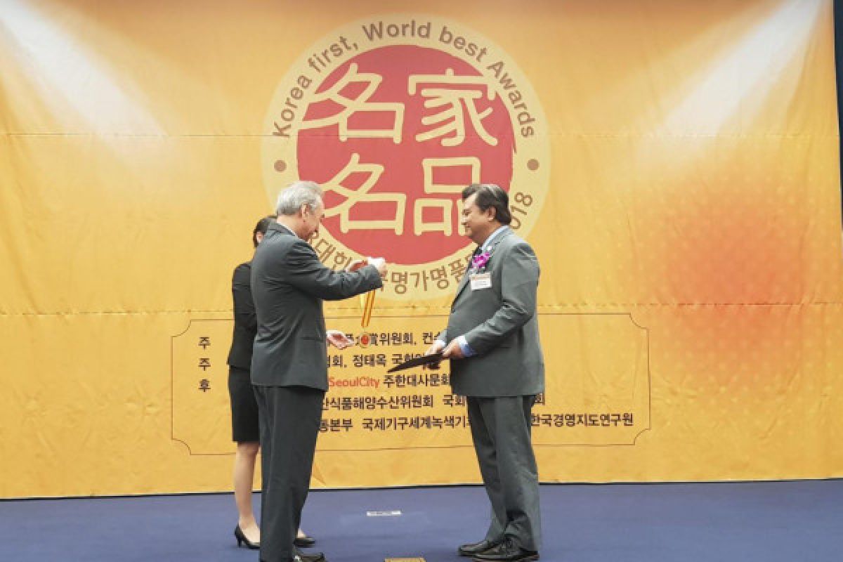 Hadi awarded Best Ambassador of 2018 in S Korea