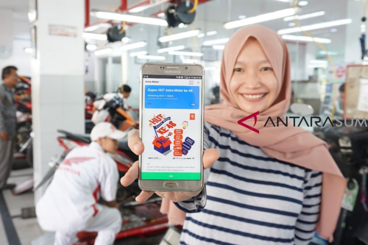 Promo service hanya Rp4.800 di dealer Astra Motor