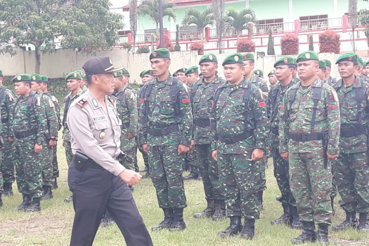 Polisi gelar serpas pam tps