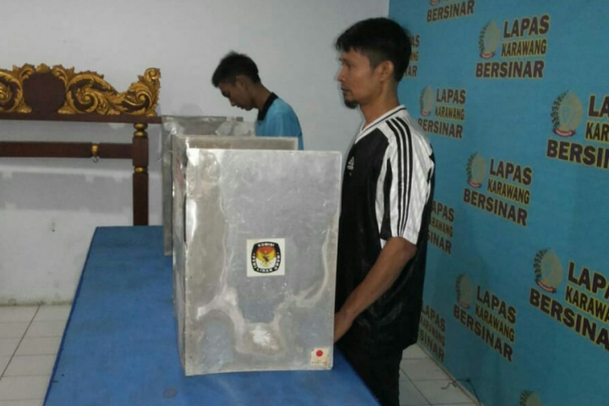 Partisipasi pemilih di Lapas cukup tinggi