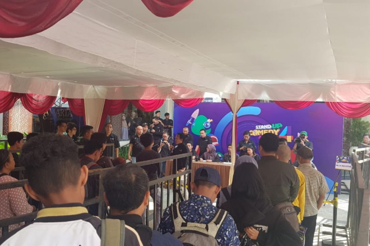 Indosiar menggelar audisi Stand Up Comedy 4 di Yogyakarta