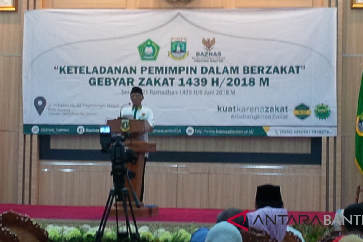 Gubernur Minta Baznas Optimalkan Potensi Zakat Penduduk Banten