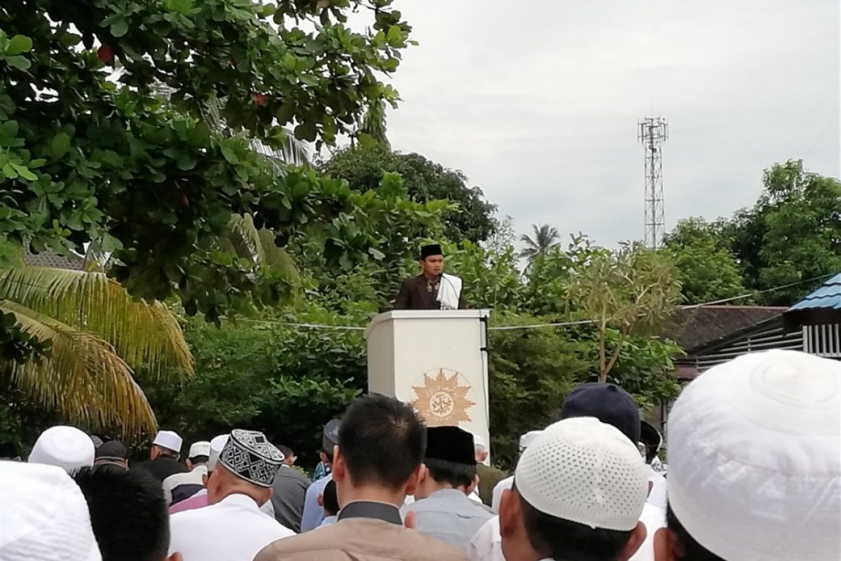 Ribuan Warga Muhammadiyah Tapin Padati Lapangan SMP Muhammadiyah