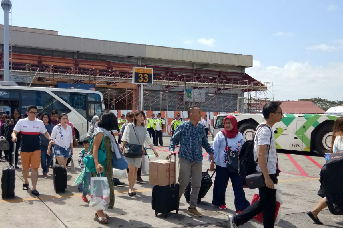 Wisatawan domestik mulai balik setelah berlibur di Bali