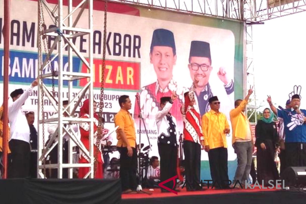 Paman Birin hadiri kampanye Akbar Bambang-Nizar