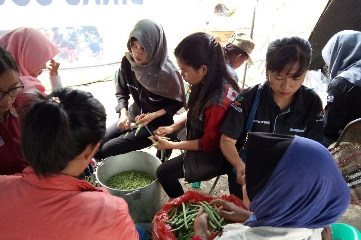 Dapur umum sediakan ribuan bungkus nasi