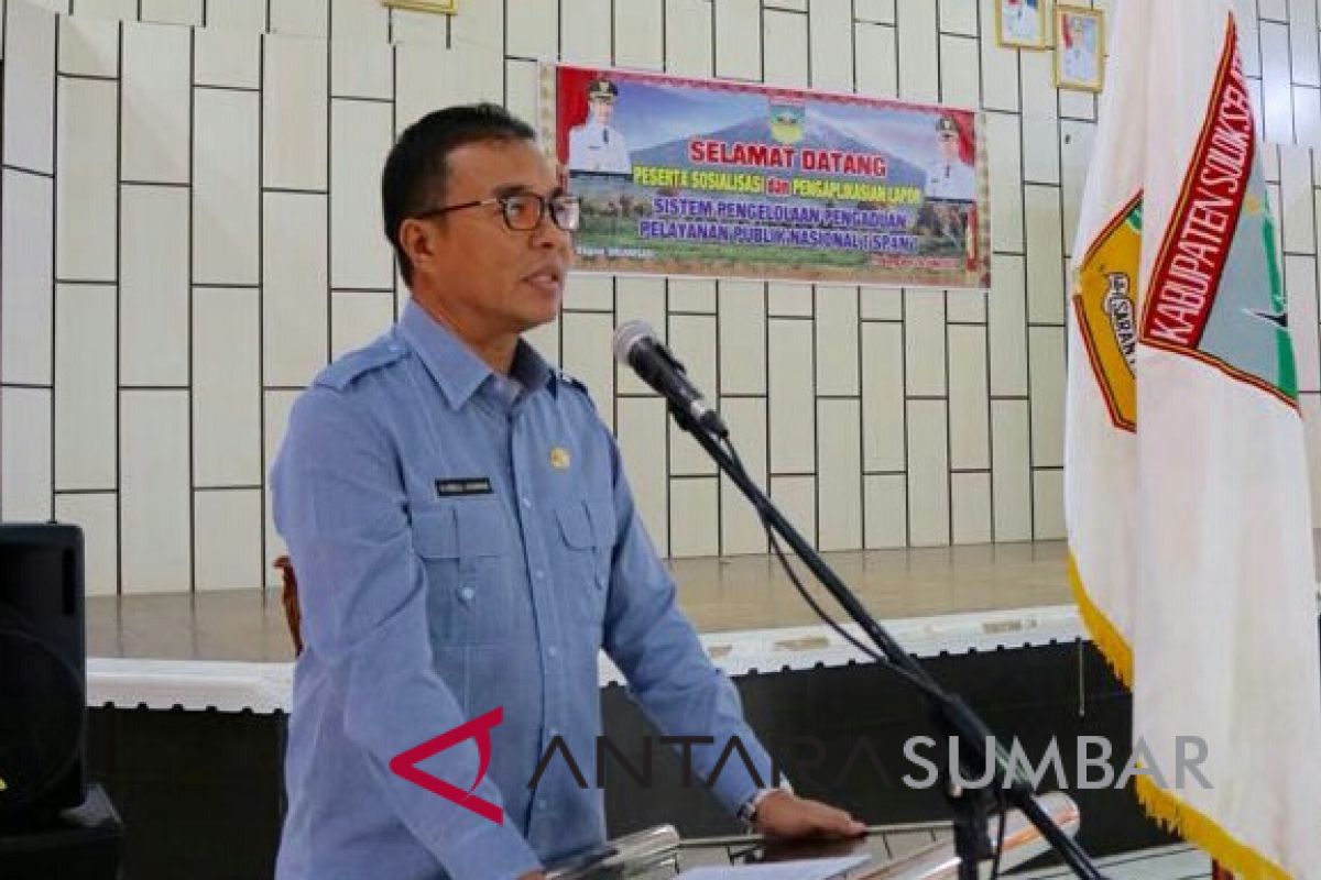 Pemkab Solok Selatan sosialisasikan penerapan SPIP, ini tujuannya