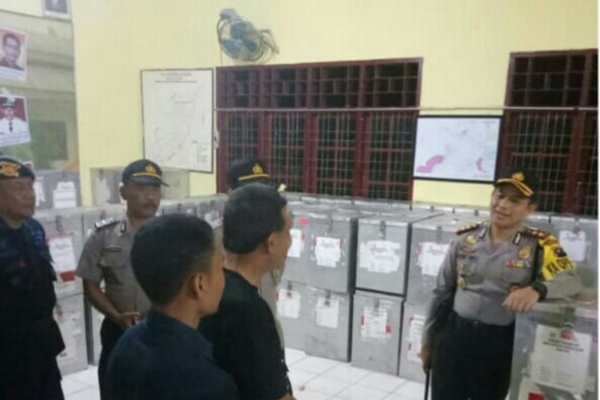 Kapolres cek pengamanan kamtibmas pasca pilkada