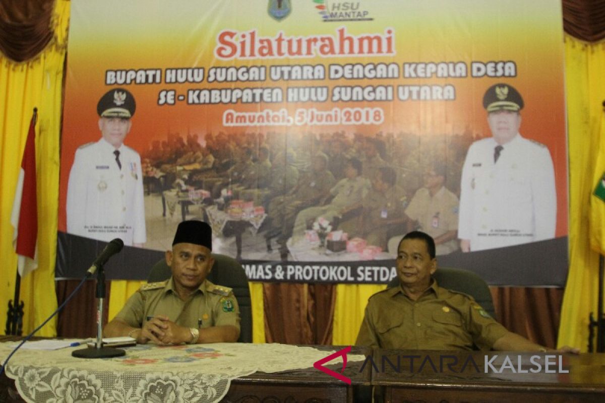 Bupati Silaturahim Bersama Kades se HSU