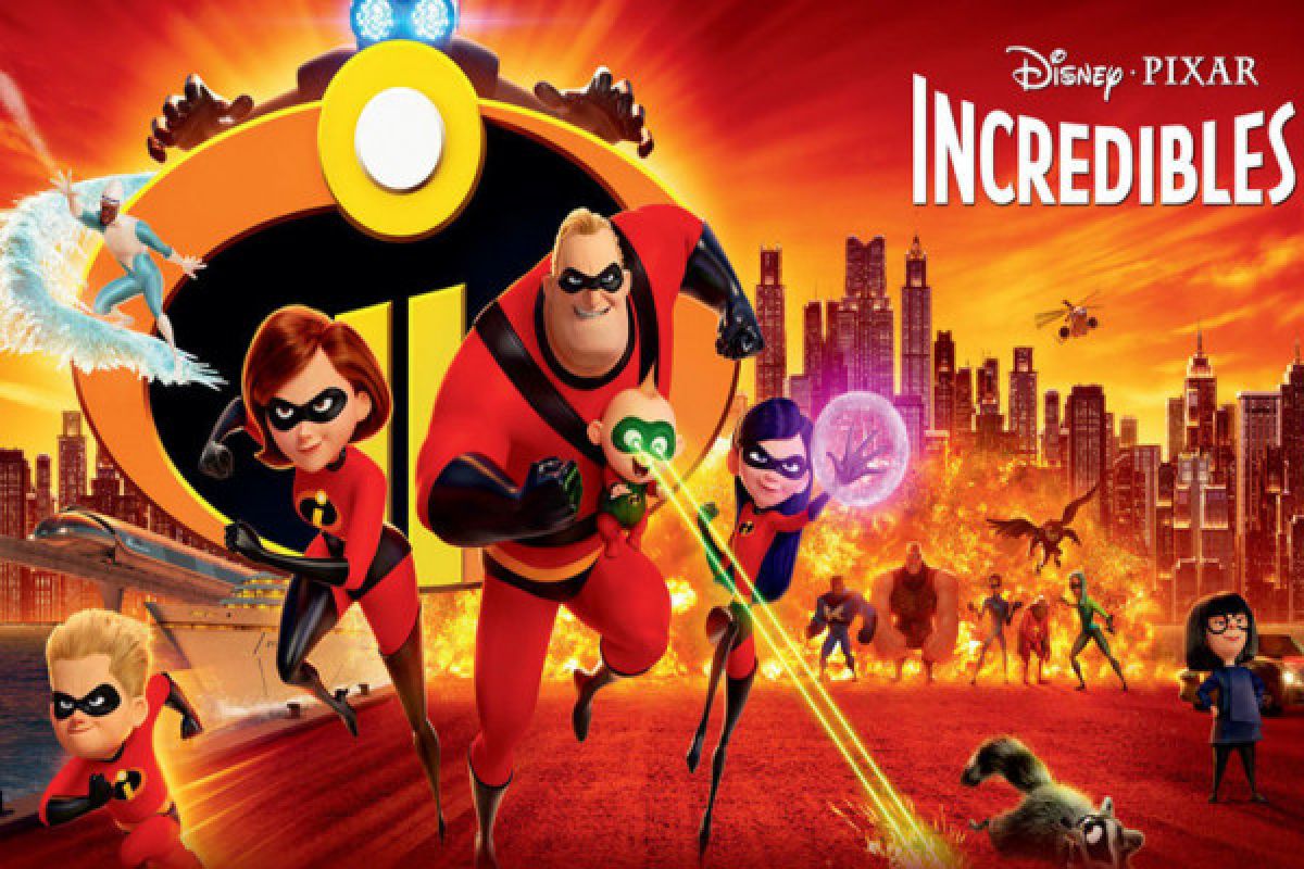 Film animasi Incredibles 2 segera tayang di Indonesia