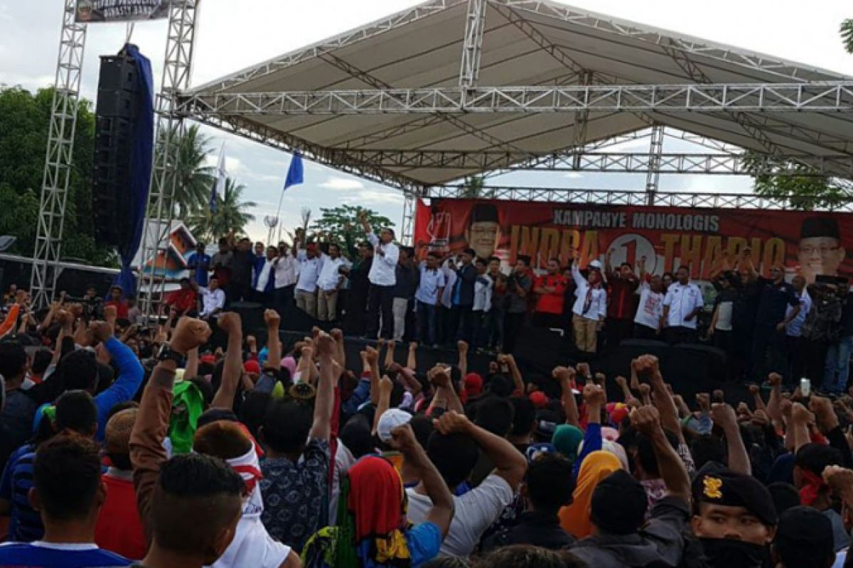 Cabup Indra Berkomitmen Sejahterakan Masyarakat Gorontalo Utara