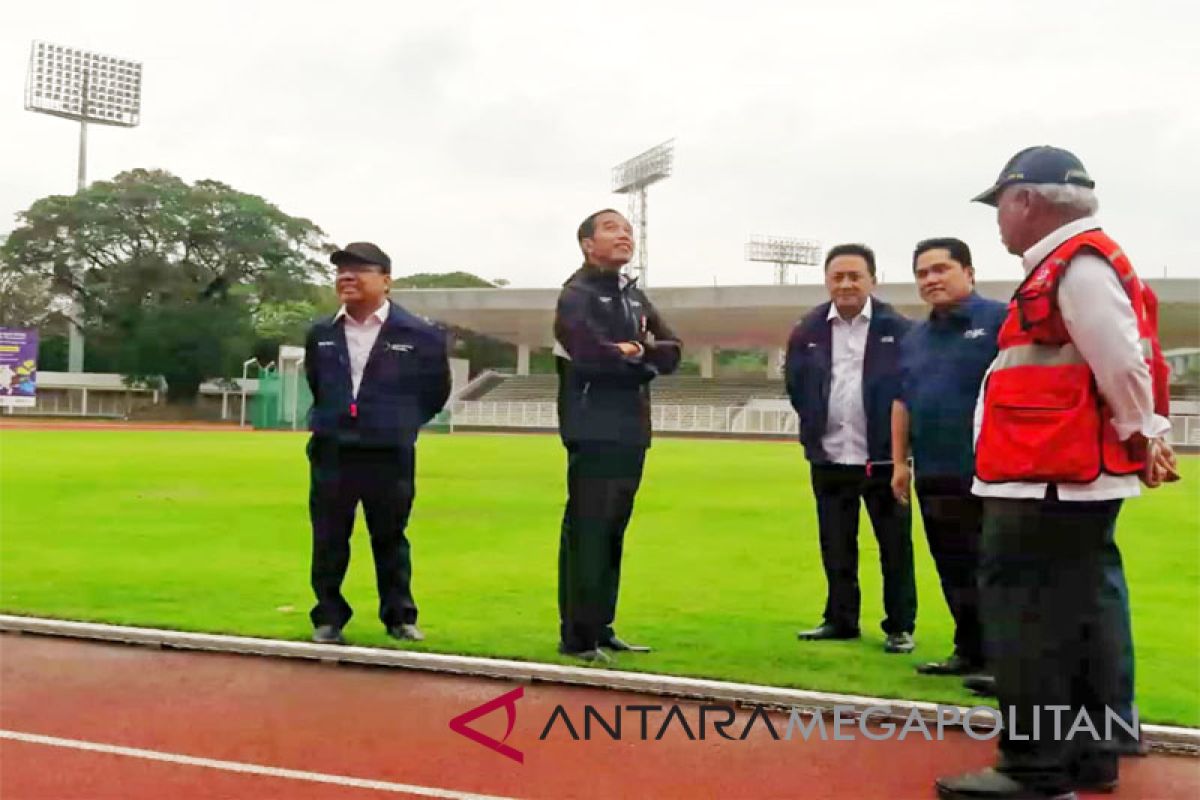 Ada miniatur gunung di Pembukaan Asian Games 2018