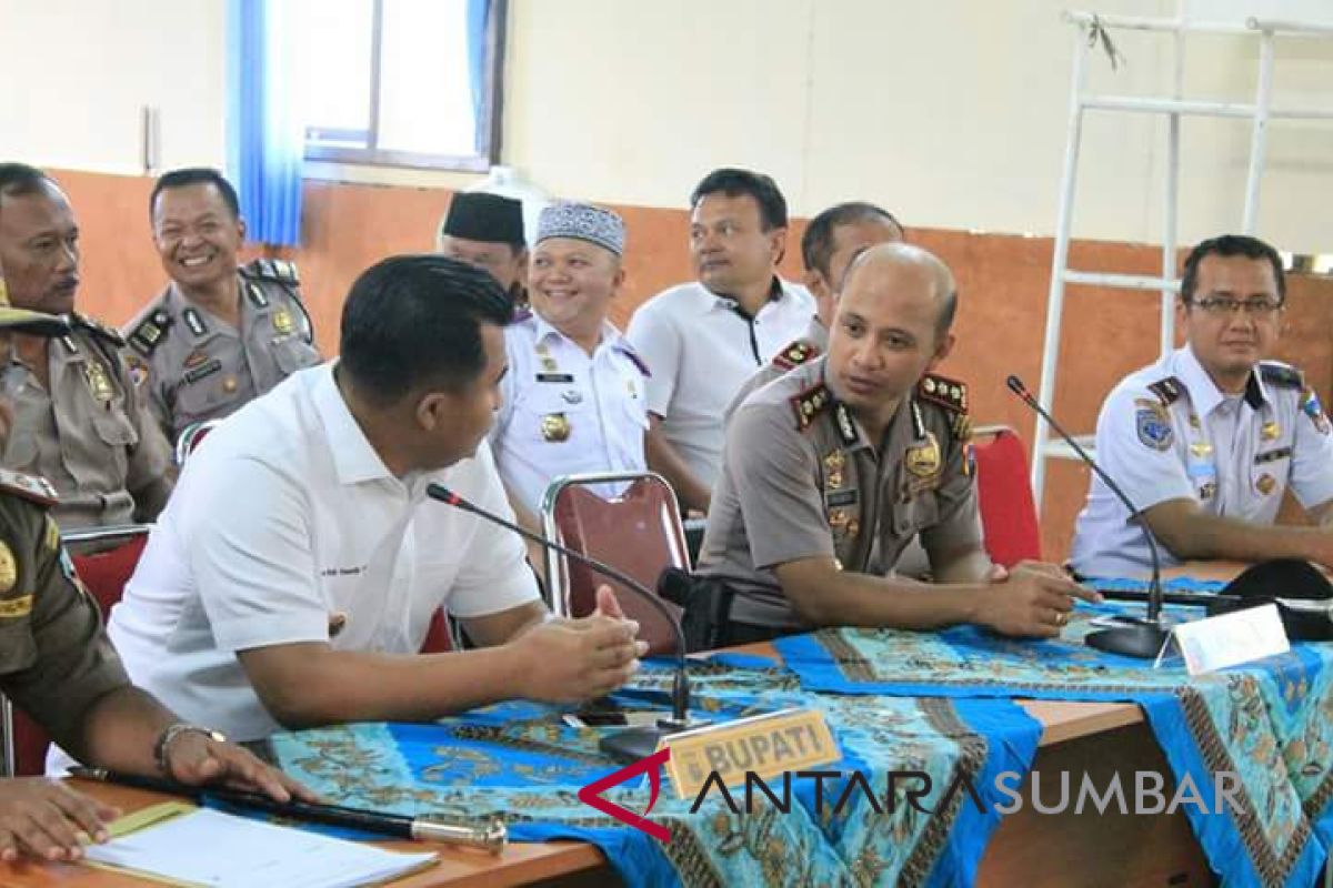 Arus mudik, Polres Dharmasraya pastikan keamanan rest area